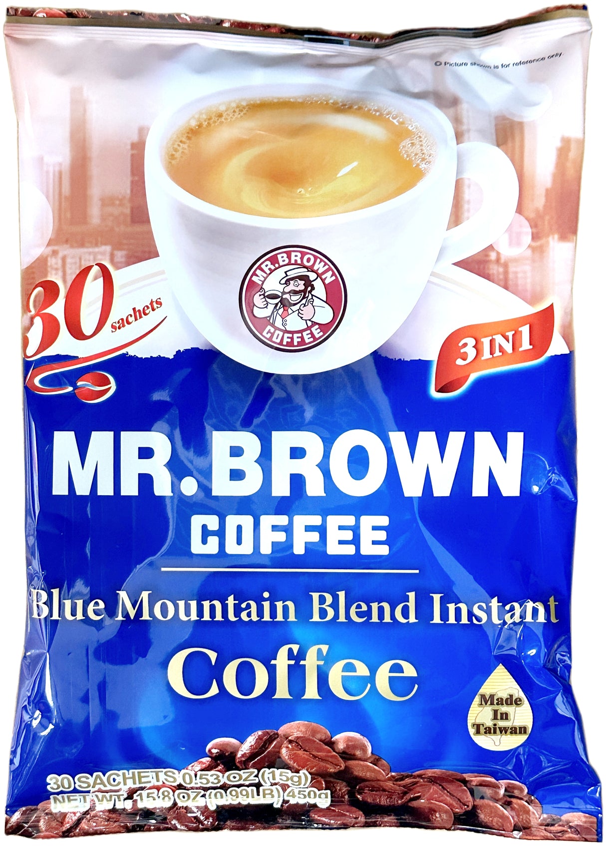 MR. BROWN INSTANT COFFEE 30PK - BLUE MOUNTAIN BLEND