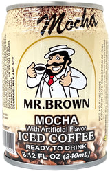 MR. BROWN ICED COFFEE - MOCHA (8.12oz)