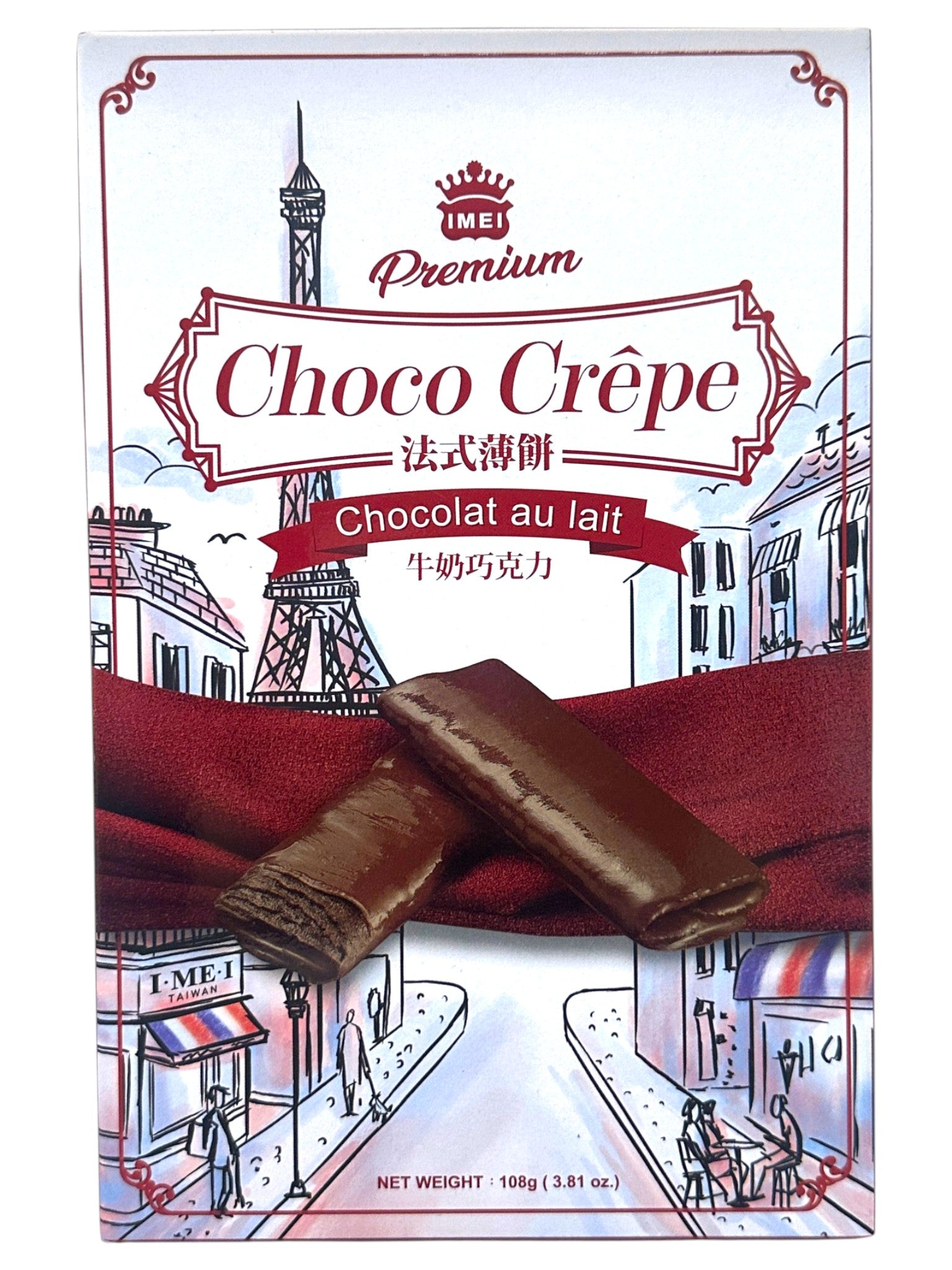 IMEI CHOCO CREPE - MILK CHOCOLATE (3.81oz) – Tim's Oriental