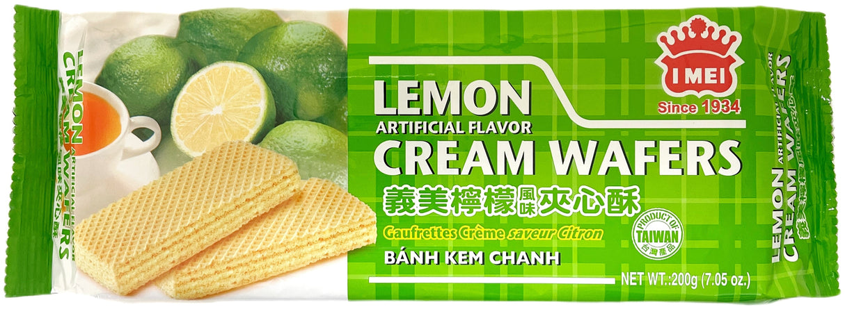 IMEI CREAM WAFERS - LEMON (7.05oz)