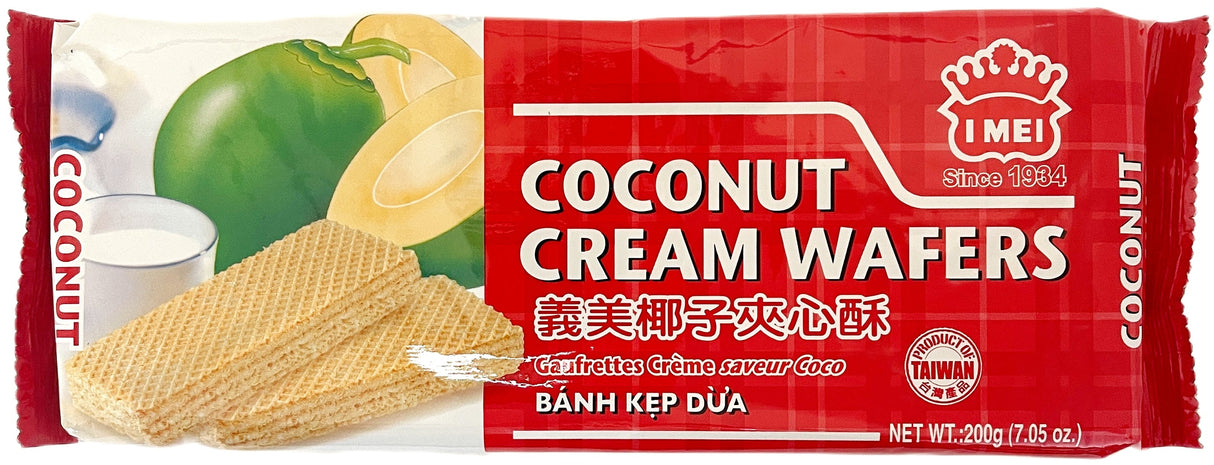 IMEI CREAM WAFERS - COCONUT (7.05oz)