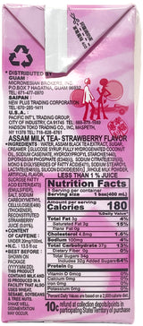 T.GRAND ASSAM MILK TEA - STRAWBERRY (13.5oz)