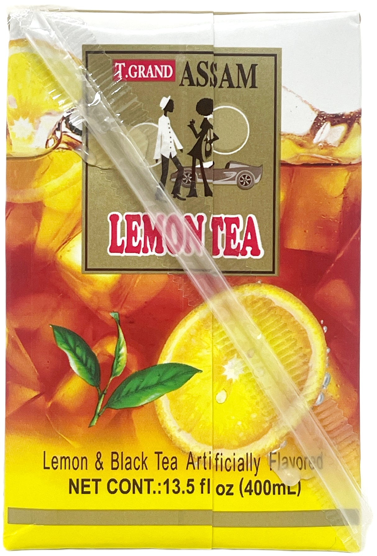 T.GRAND ASSAM LEMON TEA (13.5oz)