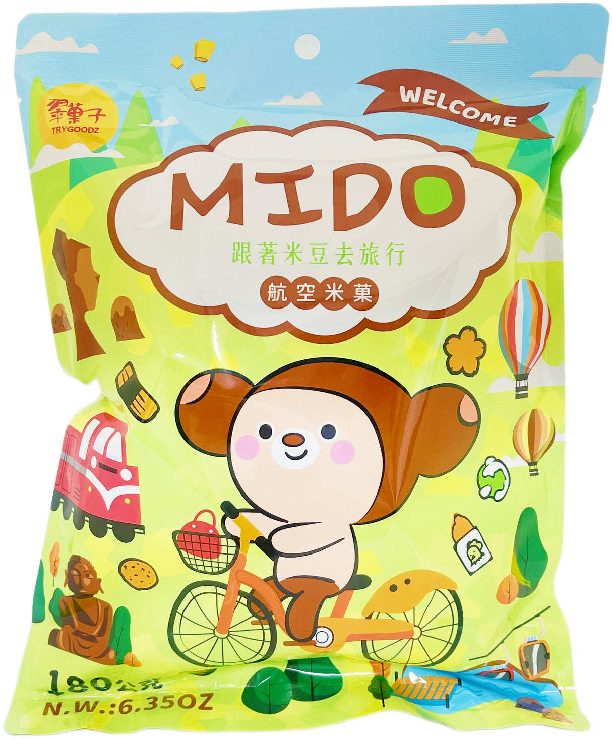TRYGOODZ MIDO MIXED RICE CRACKERS (6.35oz)