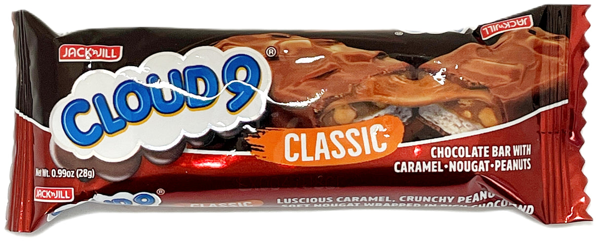 JACK 'N JILL CLOUD 9 CHOCOLATE BAR (.99oz)