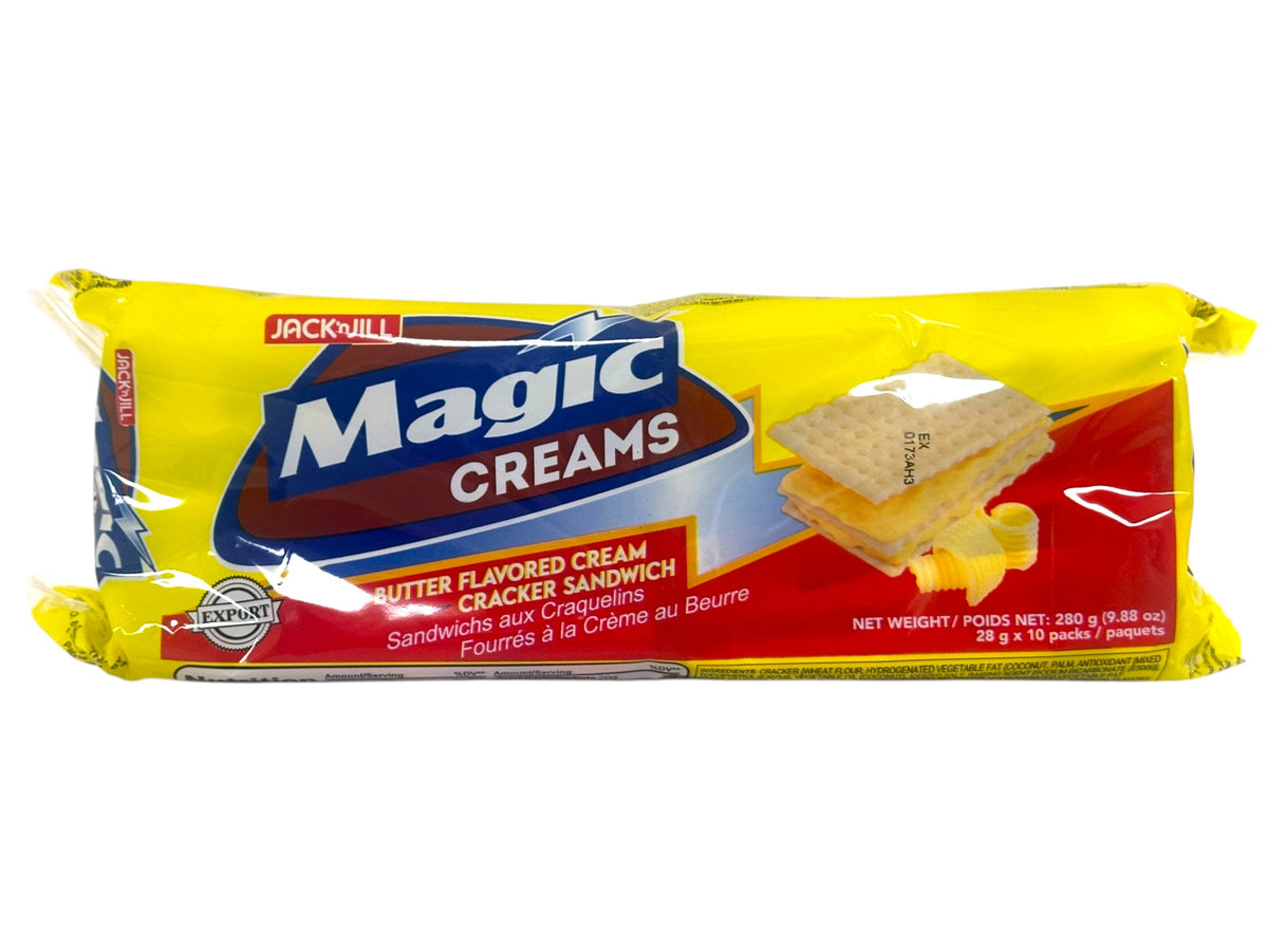 JACK 'N JILL MAGIC CREAMS CRACKER SANDWICH 10PK - BUTTER