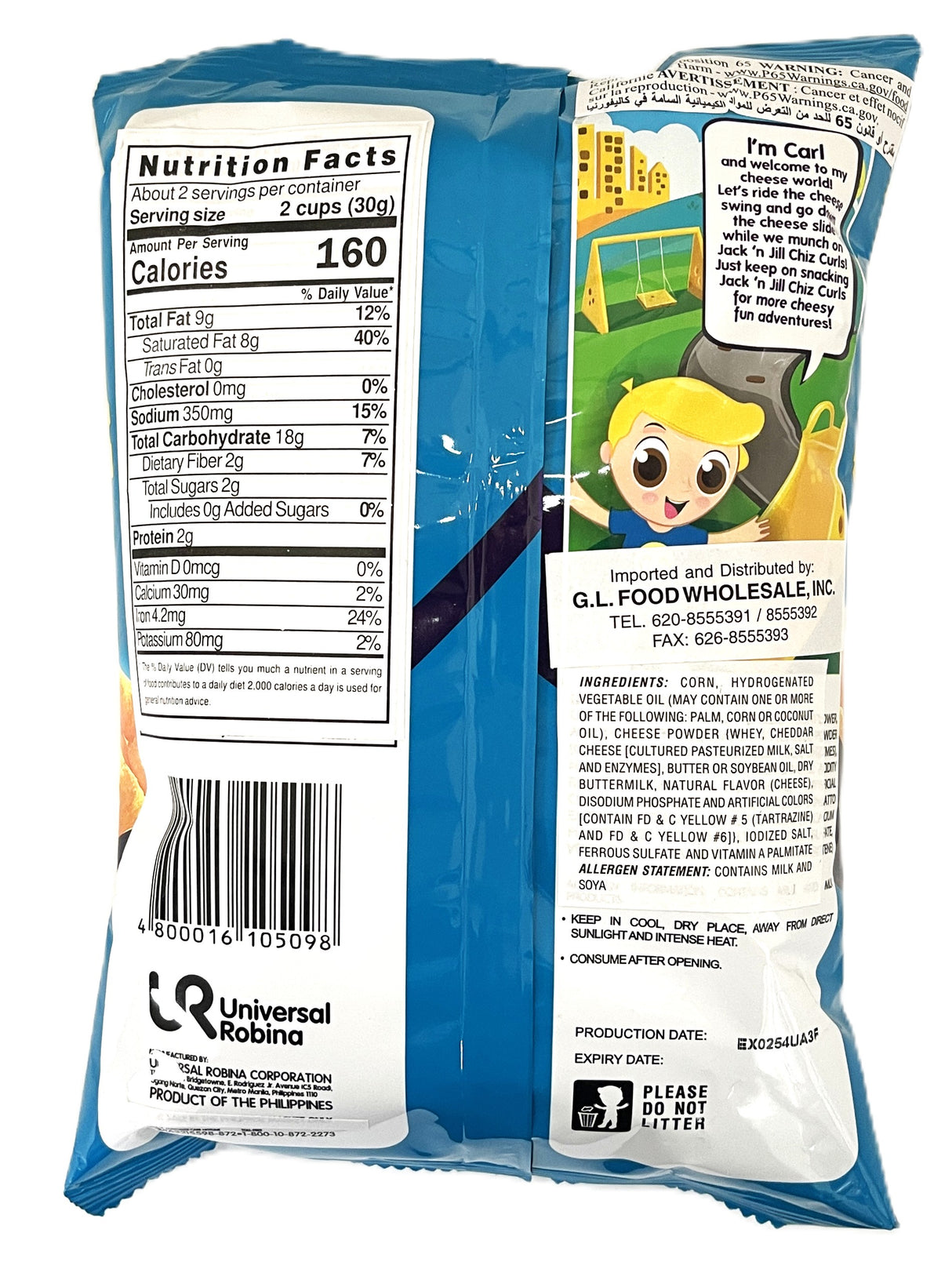 JACK 'N JILL CHIZ CURLS (1.94oz)