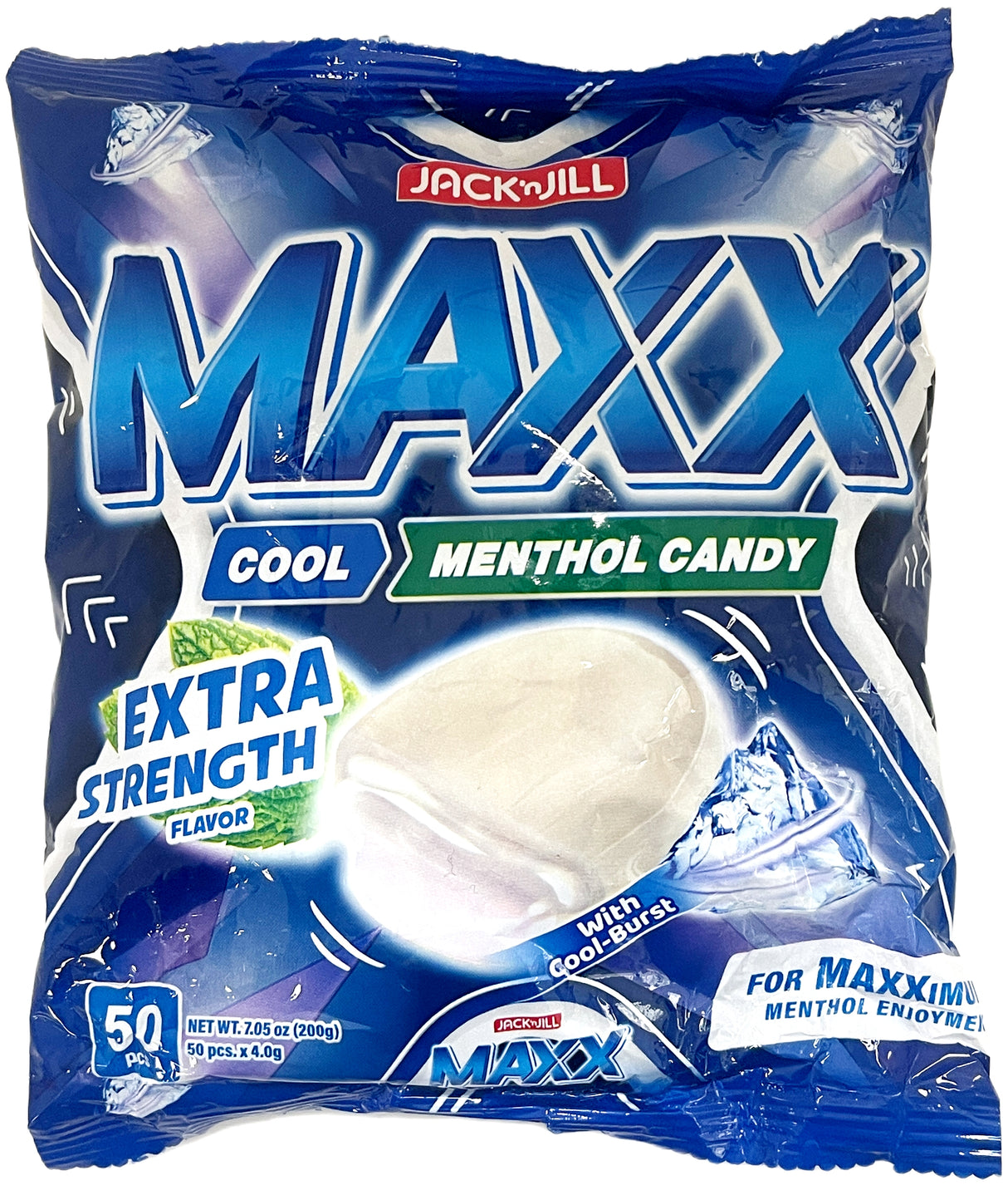 MAXX COOL MENTHOL CANDY - EXTRA STRENGTH (7.05oz)
