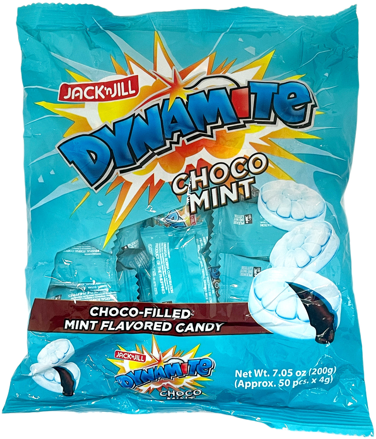 JACK 'N JILL DYNAMITE CHOCO MINT CANDY (7.05oz)