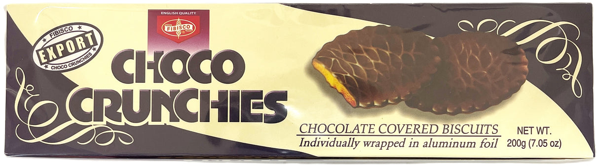 FIBISCO CHOCO CRUNCHIES BISCUITS (7.05oz)