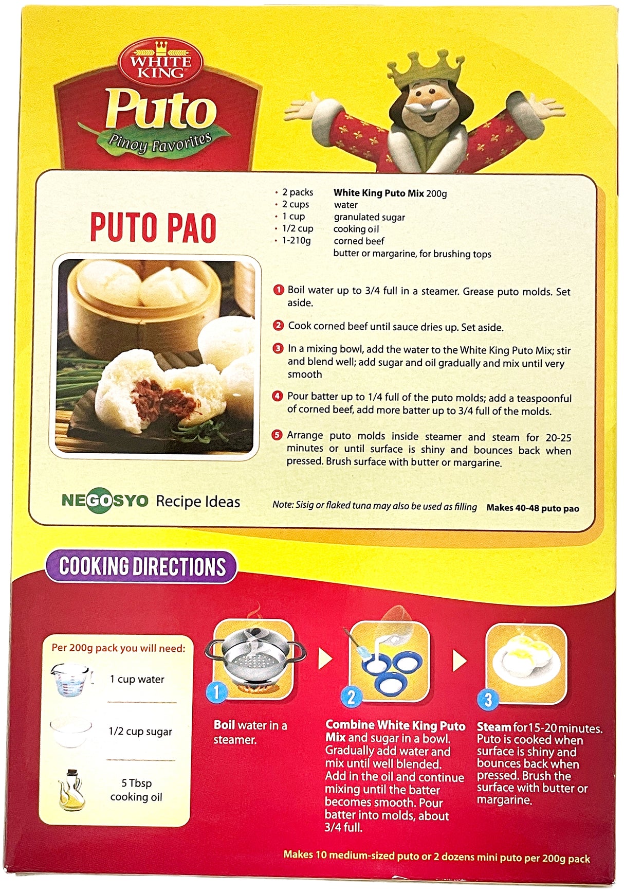 WHITE KING PUTO MIX (14oz)
