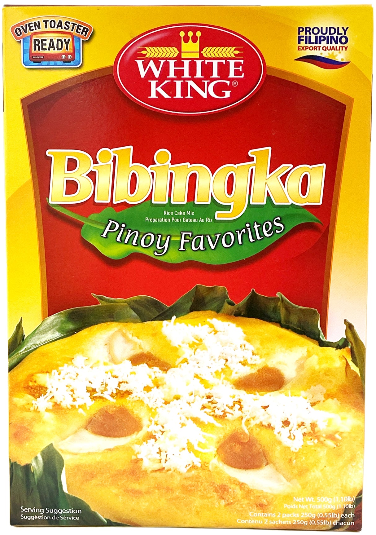 WHITE KING BIBINGKA CAKE MIX (17.6oz)