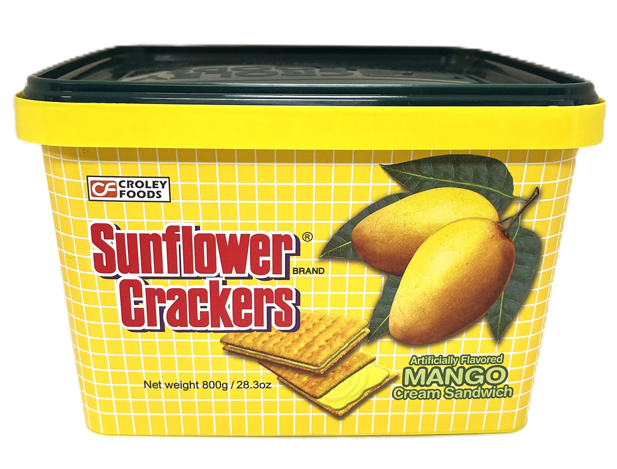 SUNFLOWER CRACKERS CREAM SANDWICH - MANGO (28.3oz)