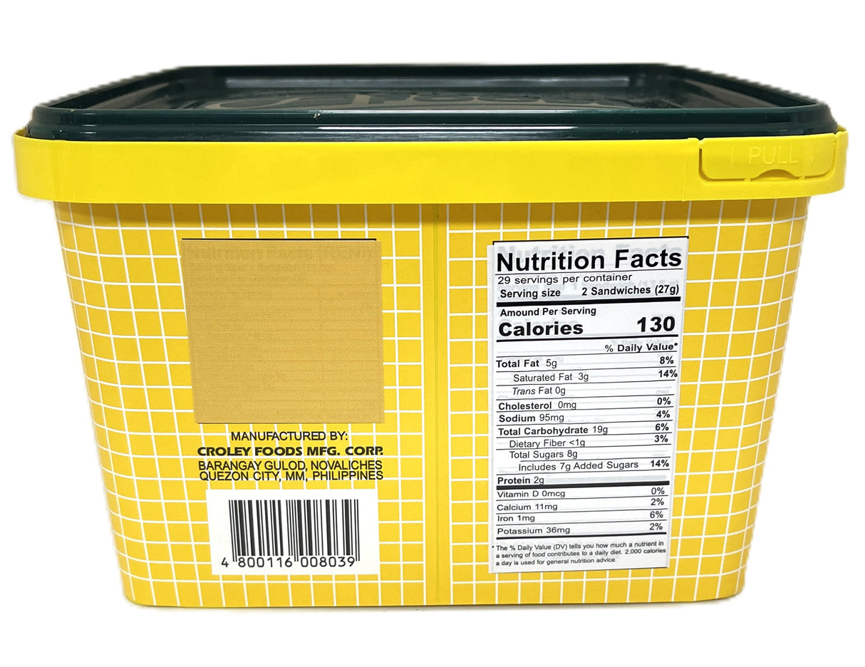 SUNFLOWER CRACKERS CREAM SANDWICH - MANGO (28.3oz)