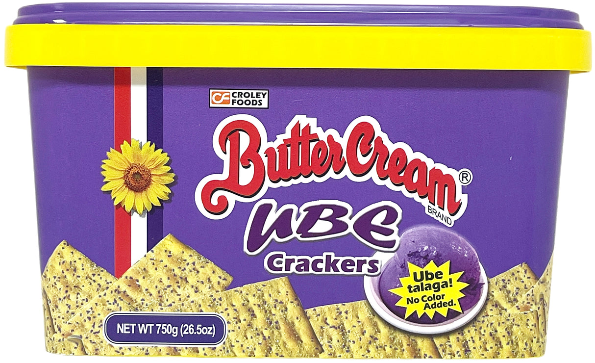 BUTTER CREAM CRACKERS - UBE (26.5oz)