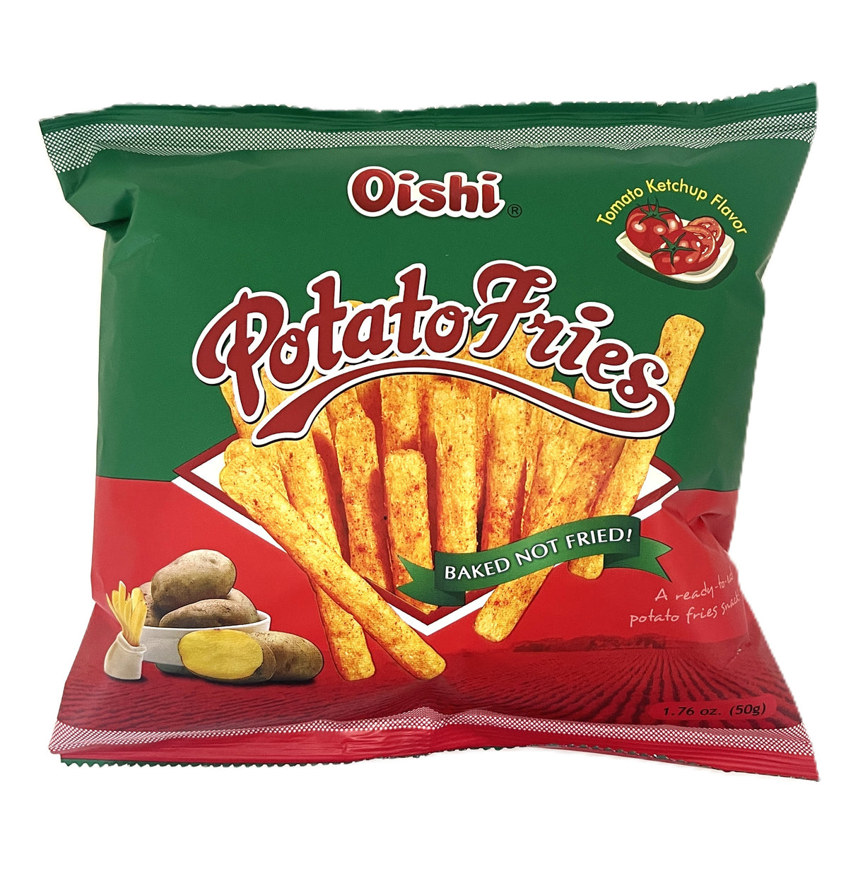 OISHI POTATO FRIES - KETCHUP (1.76oz)