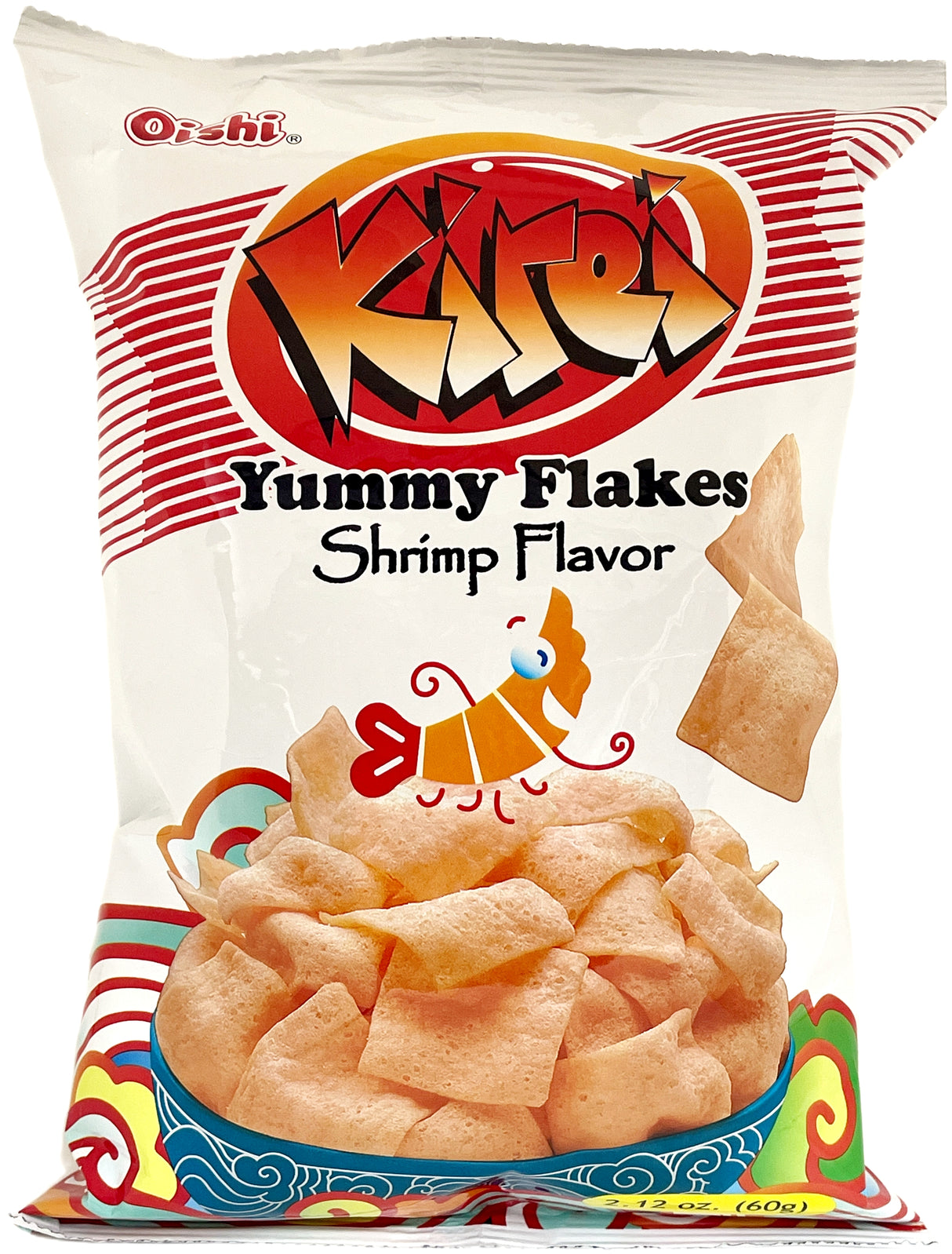OISHI KIREI YUMMY FLAKES - SHRIMP