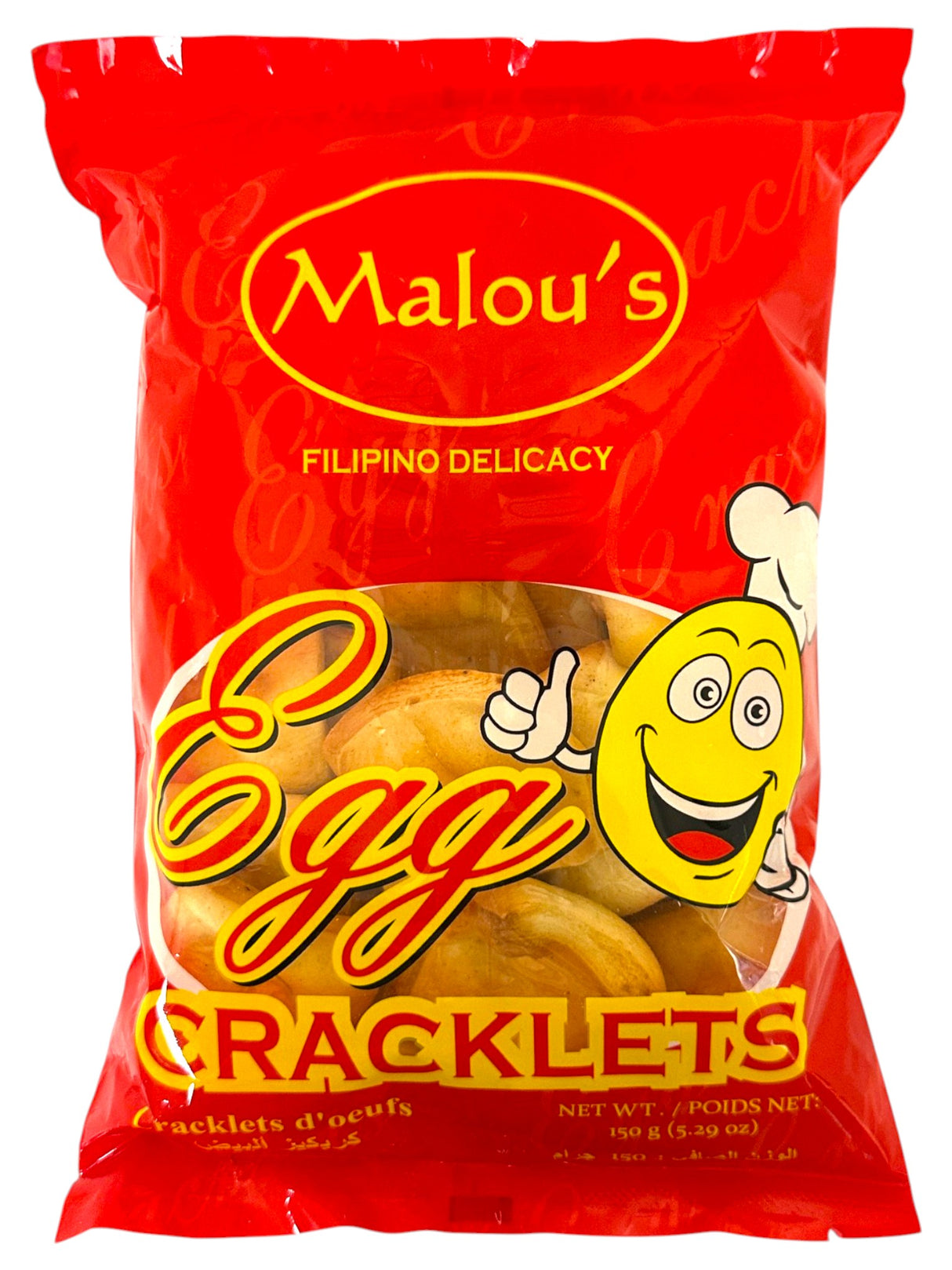MALOU'S EGG CRACKLETS (5.3oz)