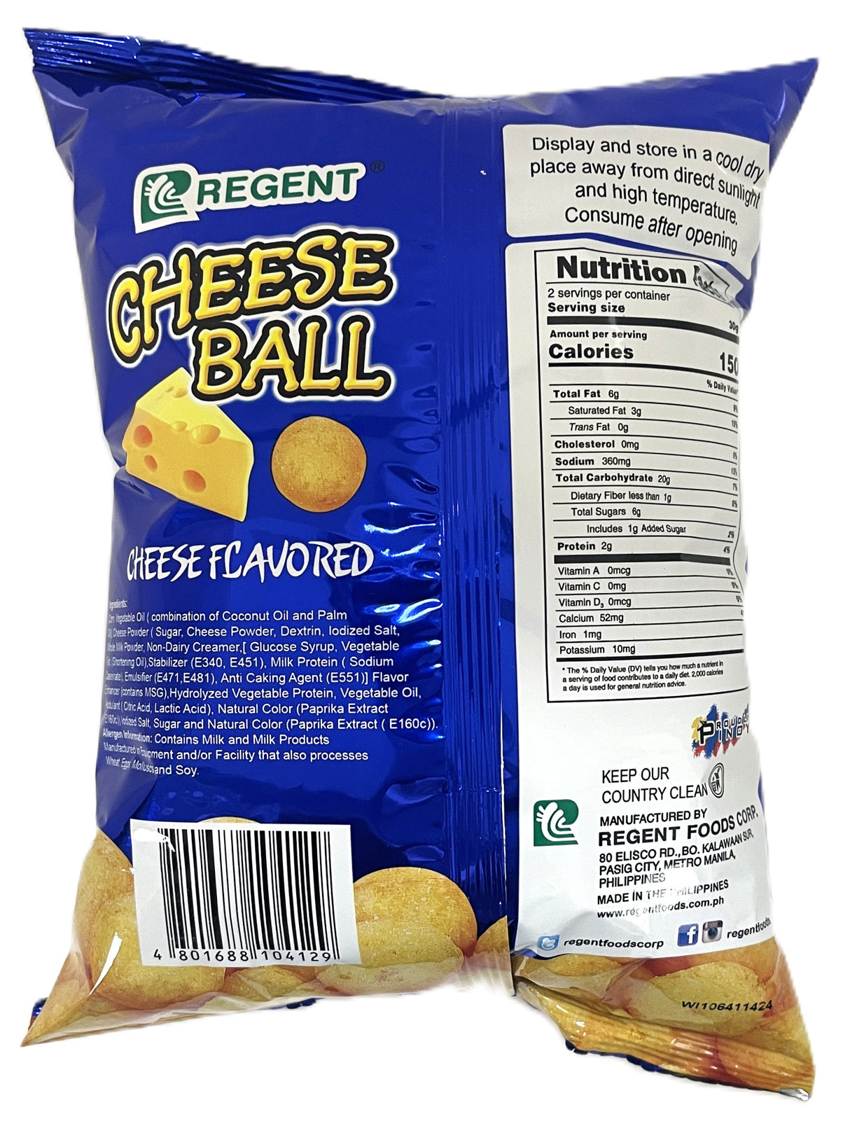 REGENT CHEESE BALL - ORIGINAL (2.12oz)