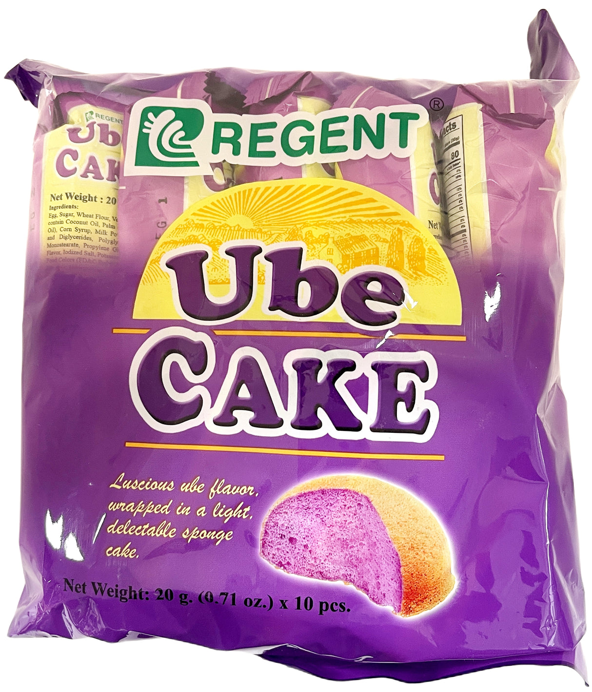 REGENT UBE CAKE 10PK