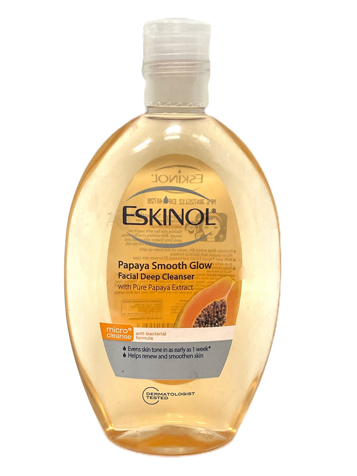 ESKINOL PAPAYA SMOOTH GLOW FACIAL CLEANSER (7.6oz)