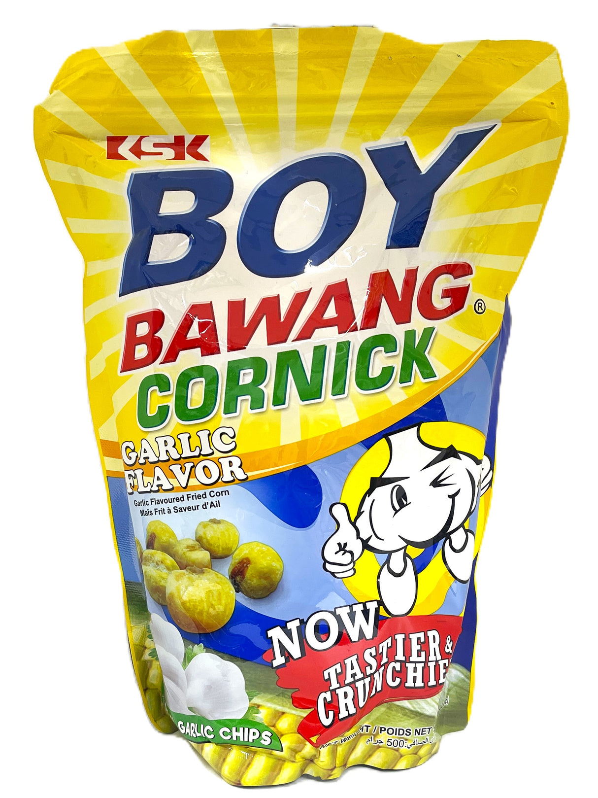 BOY BAWANG CORNICK - GARLIC (17.64oz)