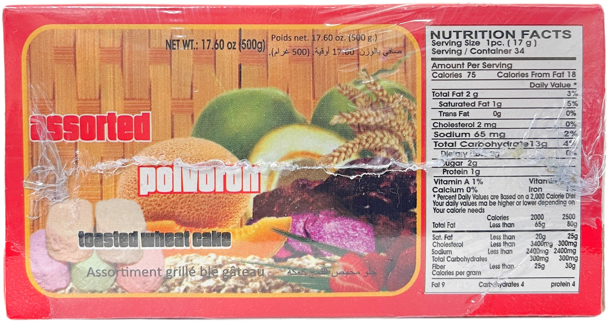 ALING CONCHING ASSORTED POLVORON (17.6oz)