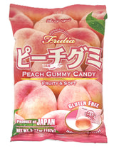 FRUTIA GUMMY CANDY - PEACH (3.77oz)
