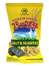 KOIKEYA POTATO STICKS - SALT & SEAWEED (1.4oz)
