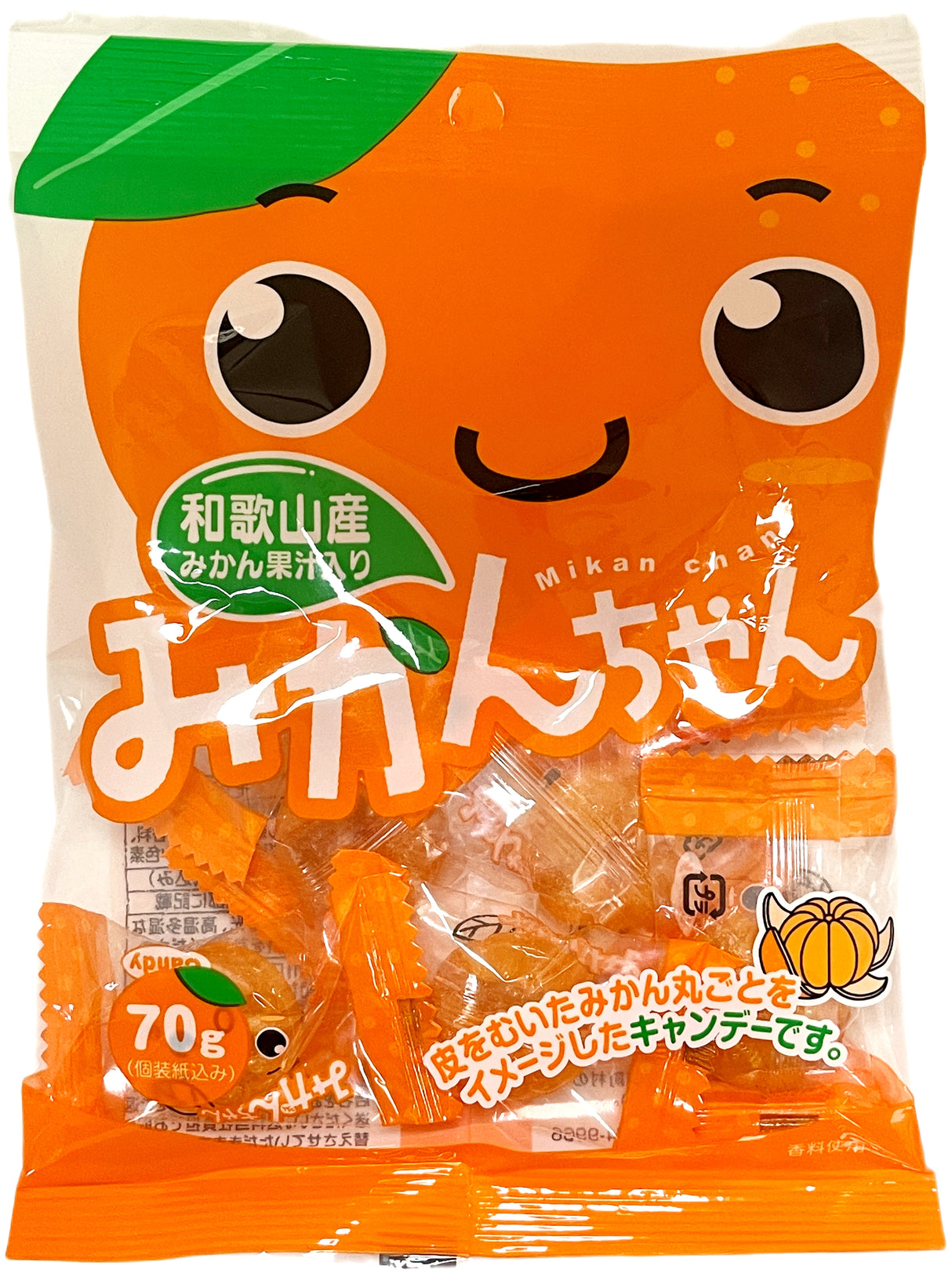 DAIEI ORANGE-CHAN CANDY (2.4oz)