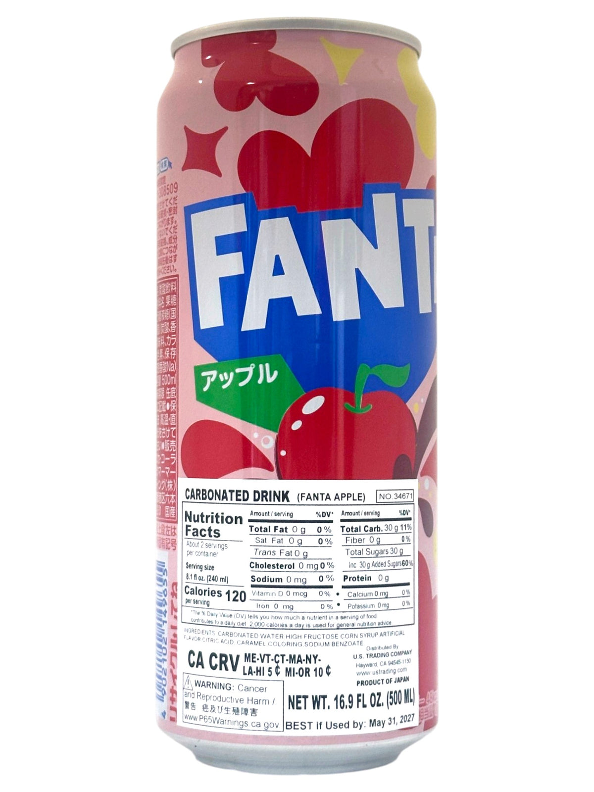FANTA SODA - APPLE (16.9oz)