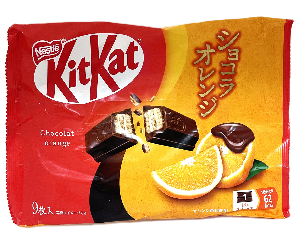 KITKAT 9PK - CHOCOLATE ORANGE