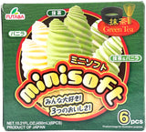 FUTABA MINISOFT ICE CREAM CONE 6PC - GREEN TEA