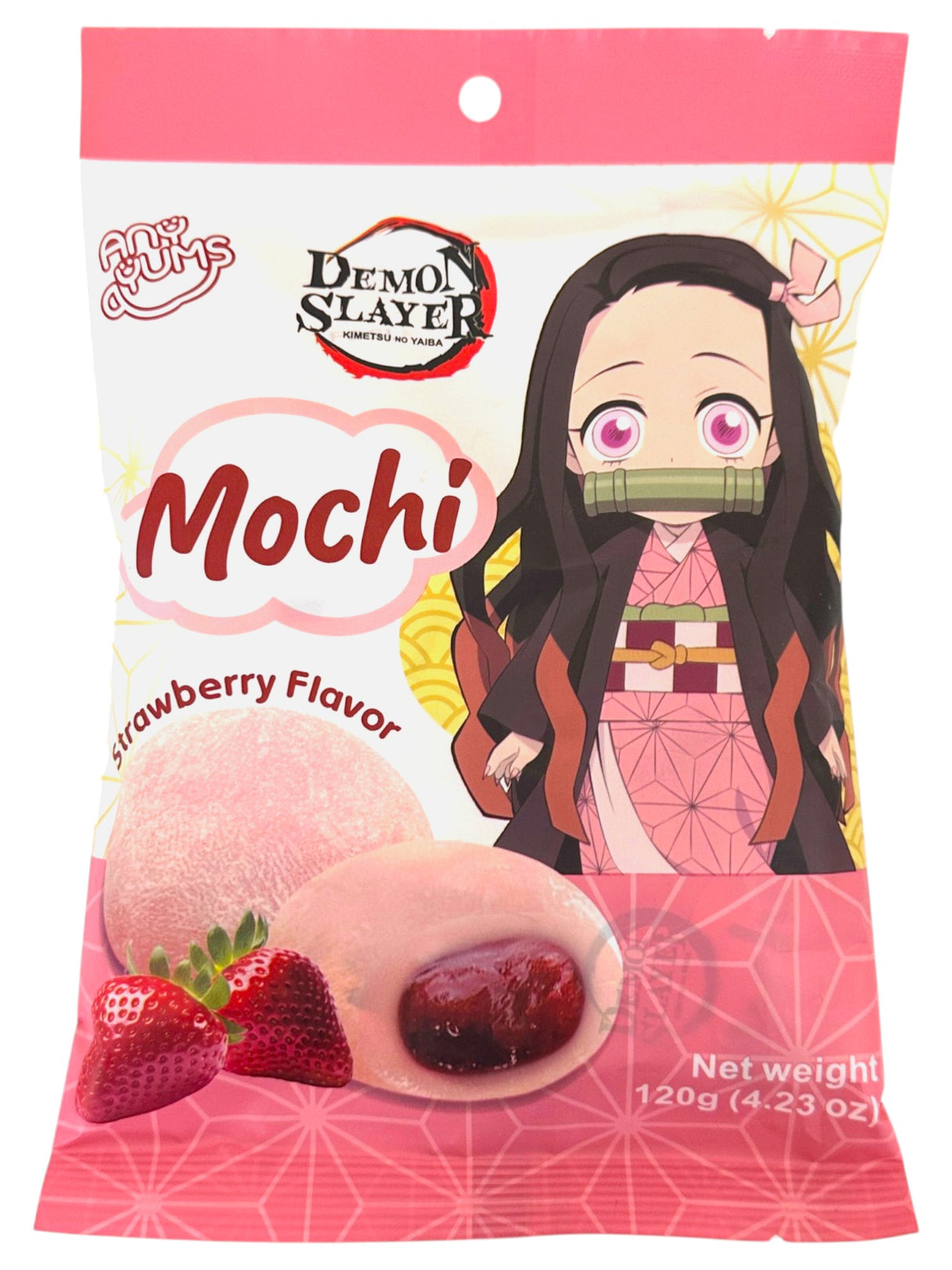 ANY YUMS DEMON SLAYER MOCHI - STRAWBERRY (4.23oz)