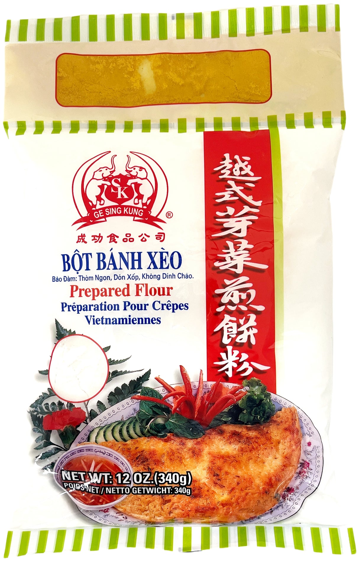 GE SING KUNG PREPARED BOT BANH XEO FLOUR (12oz)