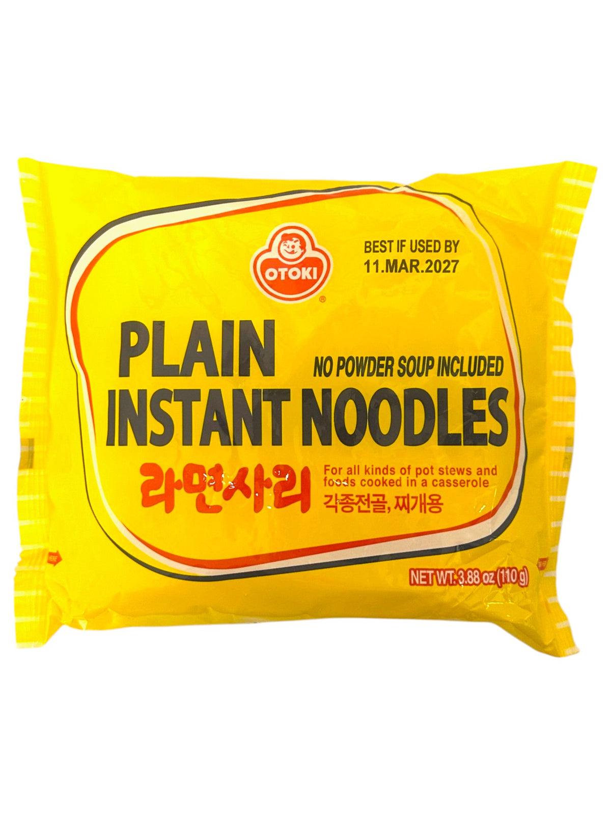 OTOKI PLAIN INSTANT NOODLES (3.88oz)