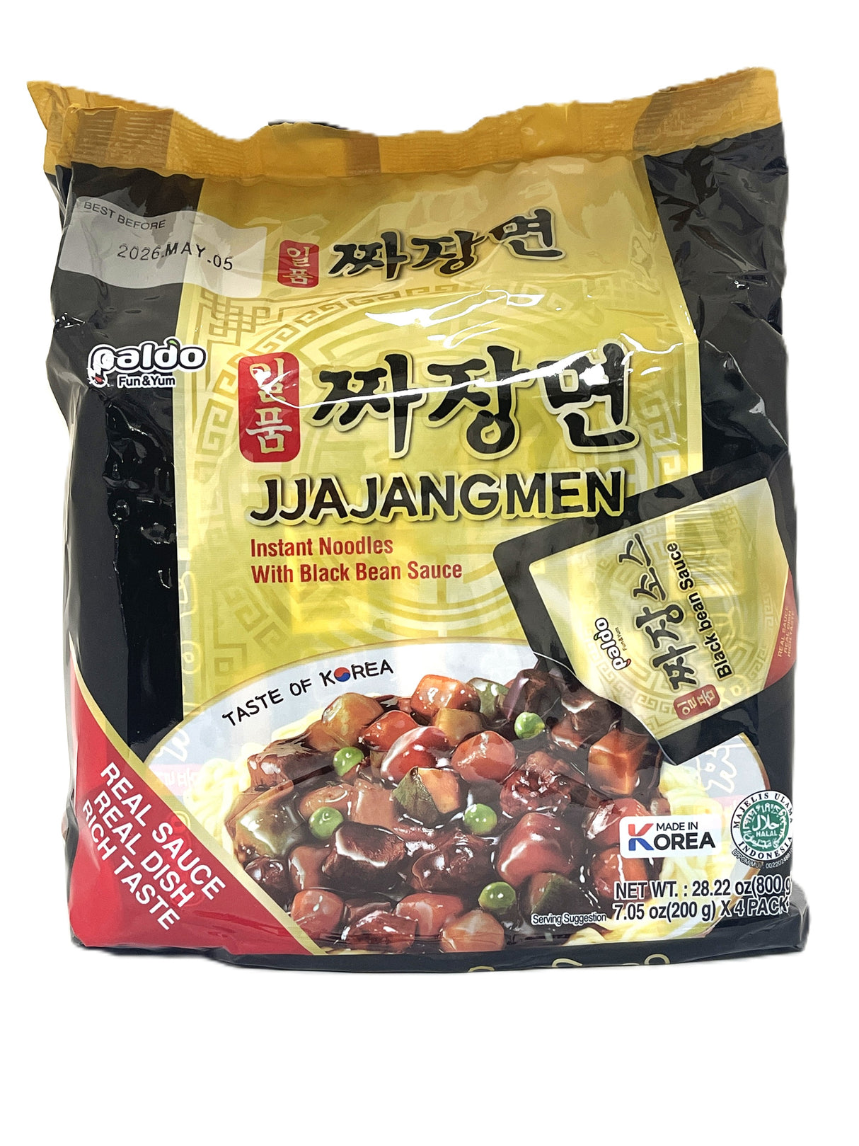 PALDO JJAJANGMEN NOODLE 4PK