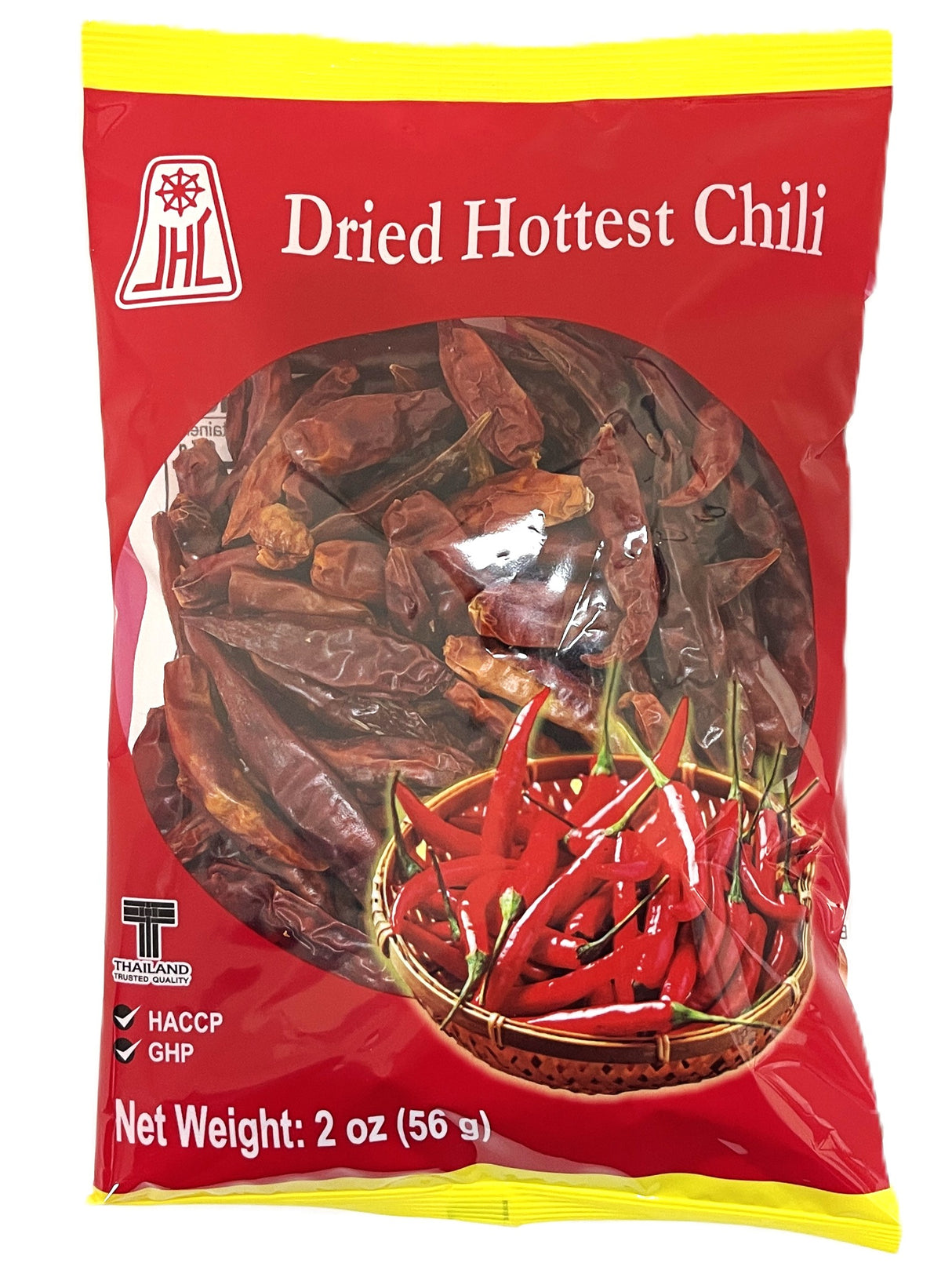 JHL DRIED HOTTEST THAI CHILI (2oz)