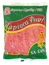 JHL TAPIOCA PEARL - RED (14oz)