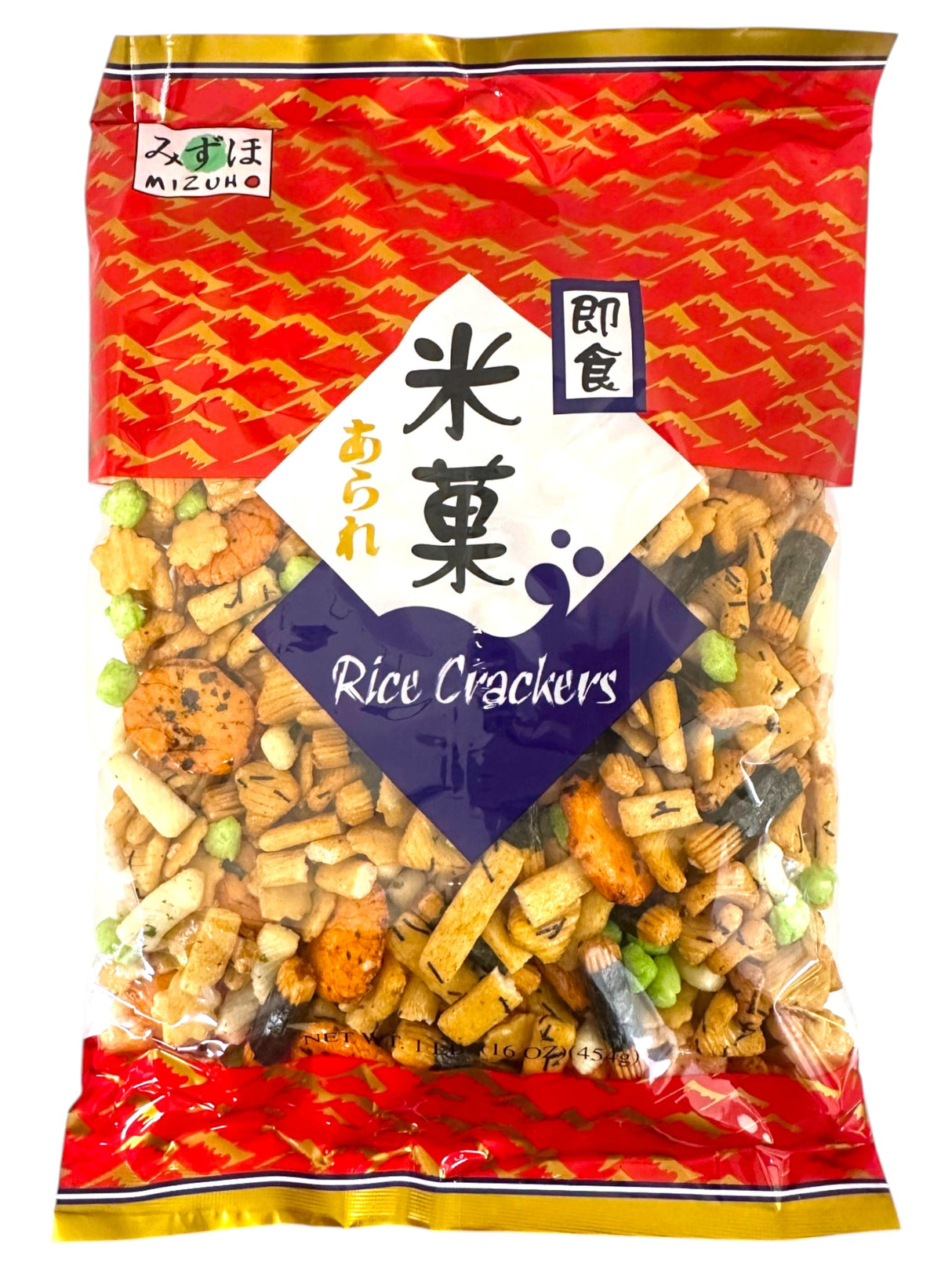 MIZUHO MIXED RICE CRACKER - ORIGINAL (16oz)