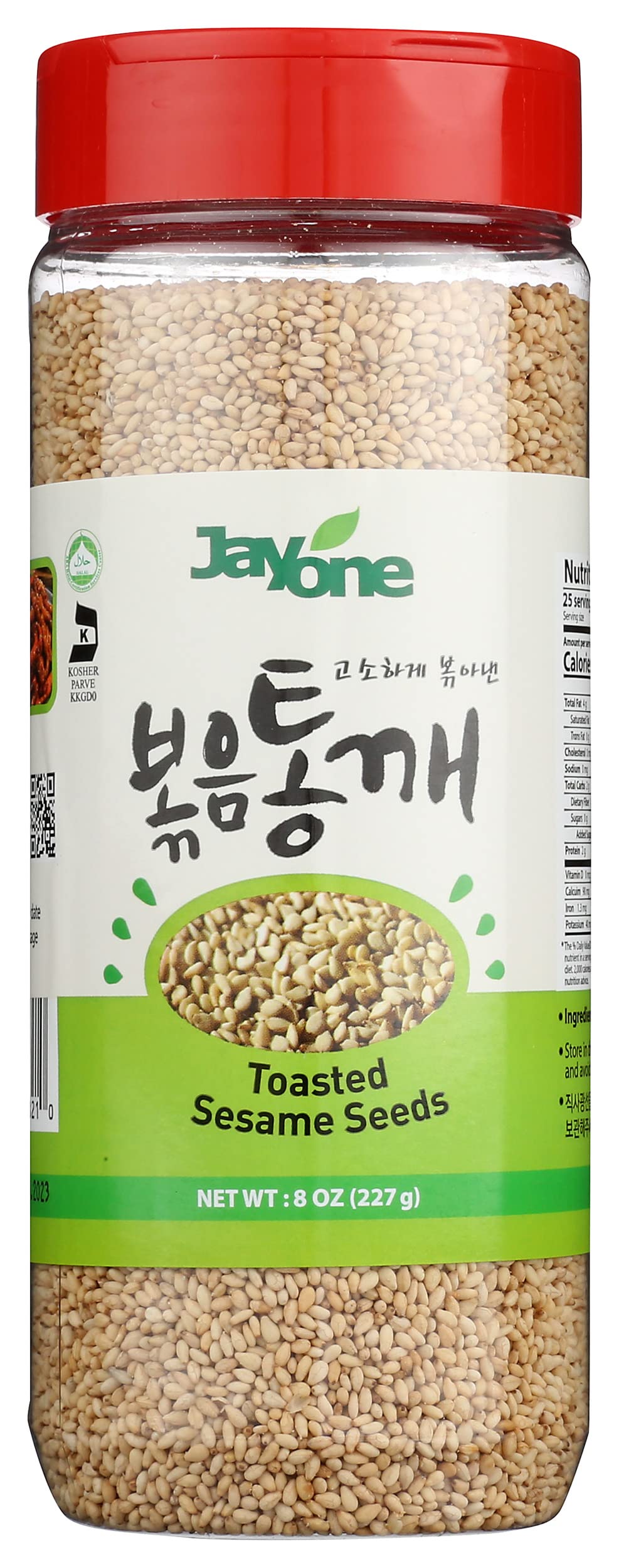 JAYONE TOASTED SESAME SEEDS (8oz)