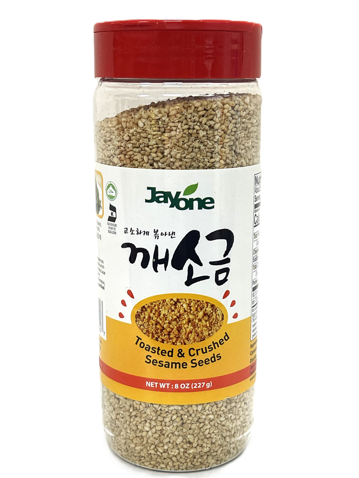 JAYONE TOASTED & CRUSHED SESAME SEEDS (8oz)