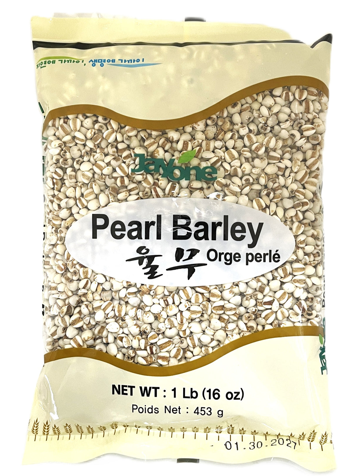 JAYONE PEARL BARLEY (1LB)