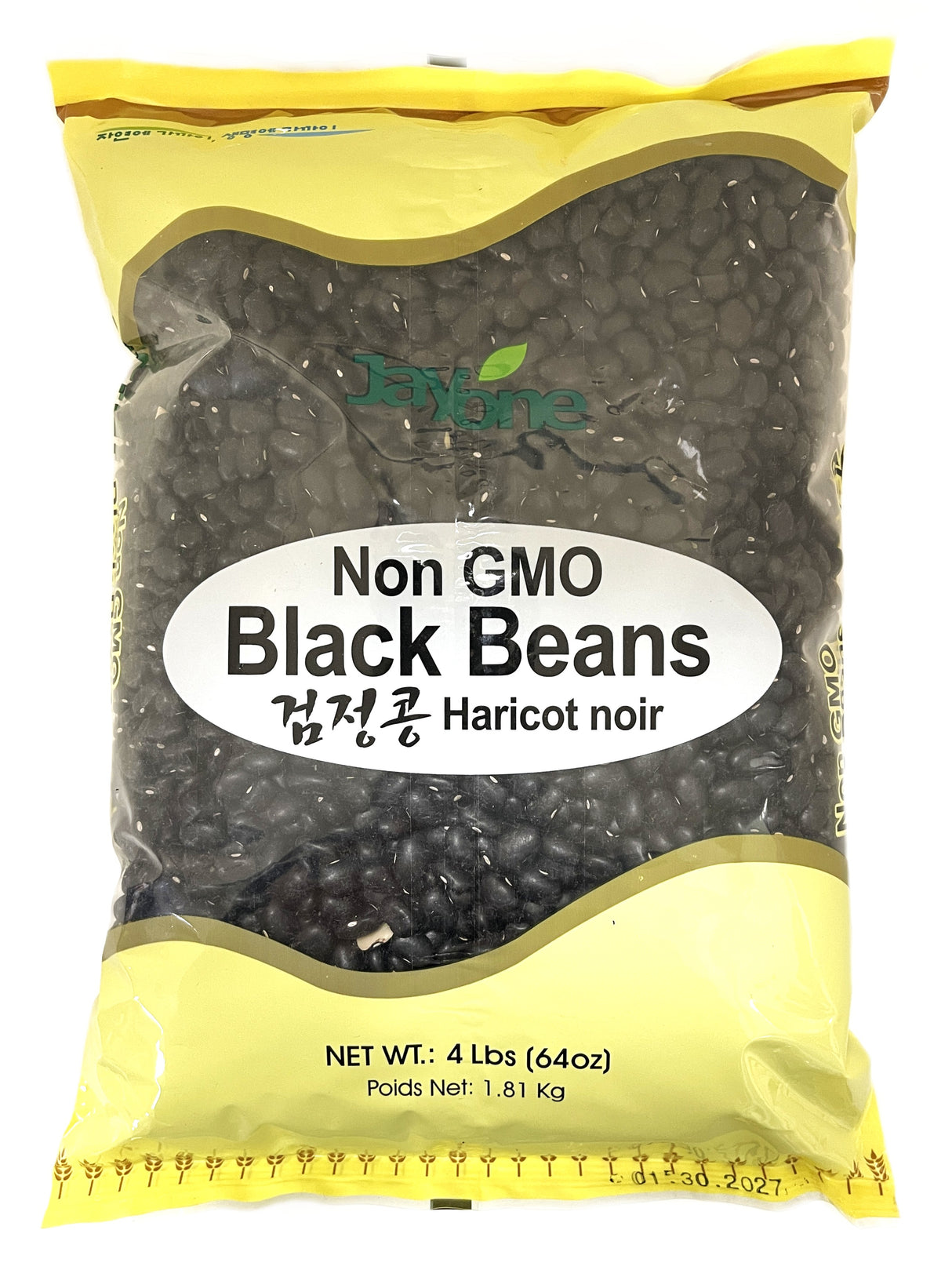 JAYONE NON-GMO BLACK BEANS (4LB)