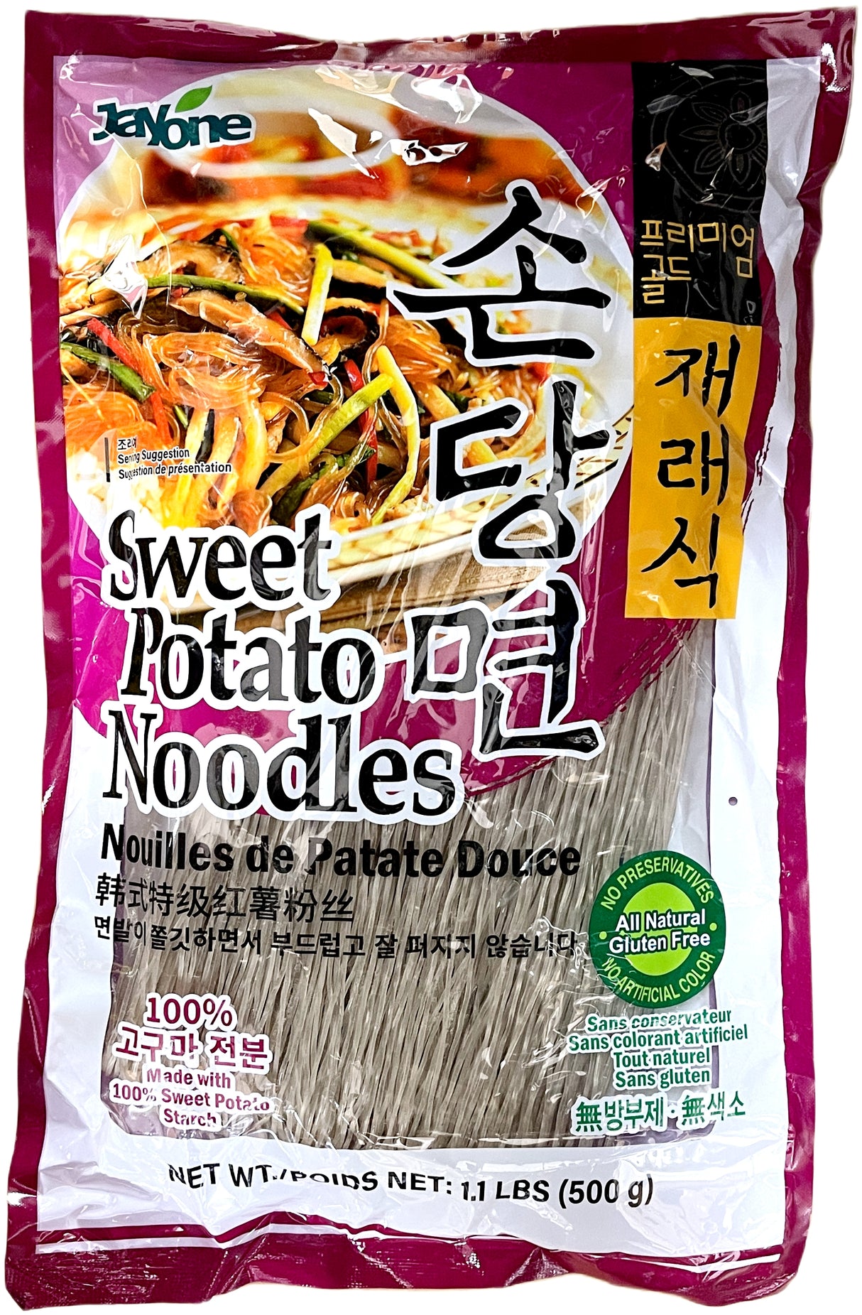 JAYONE SWEET POTATO STARCH NOODLES (17.6oz)