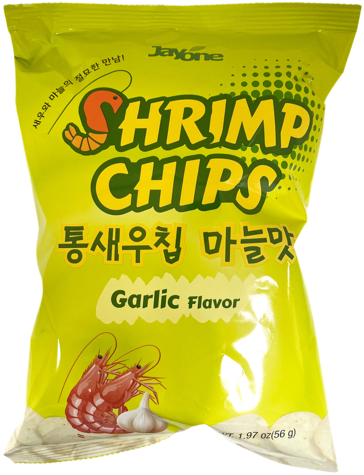 JAYONE SHRIMP CHIPS - GARLIC (1.97oz)