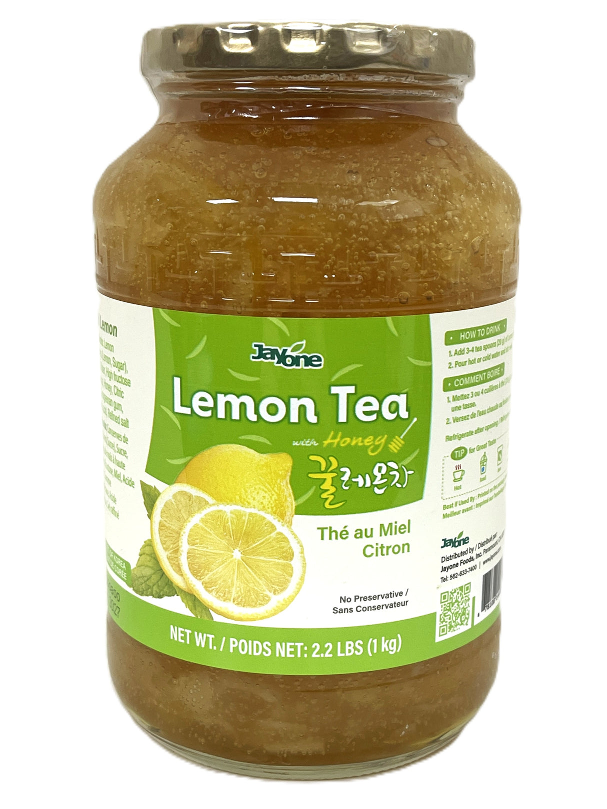 JAYONE TEA WITH HONEY - LEMON (35.2oz)