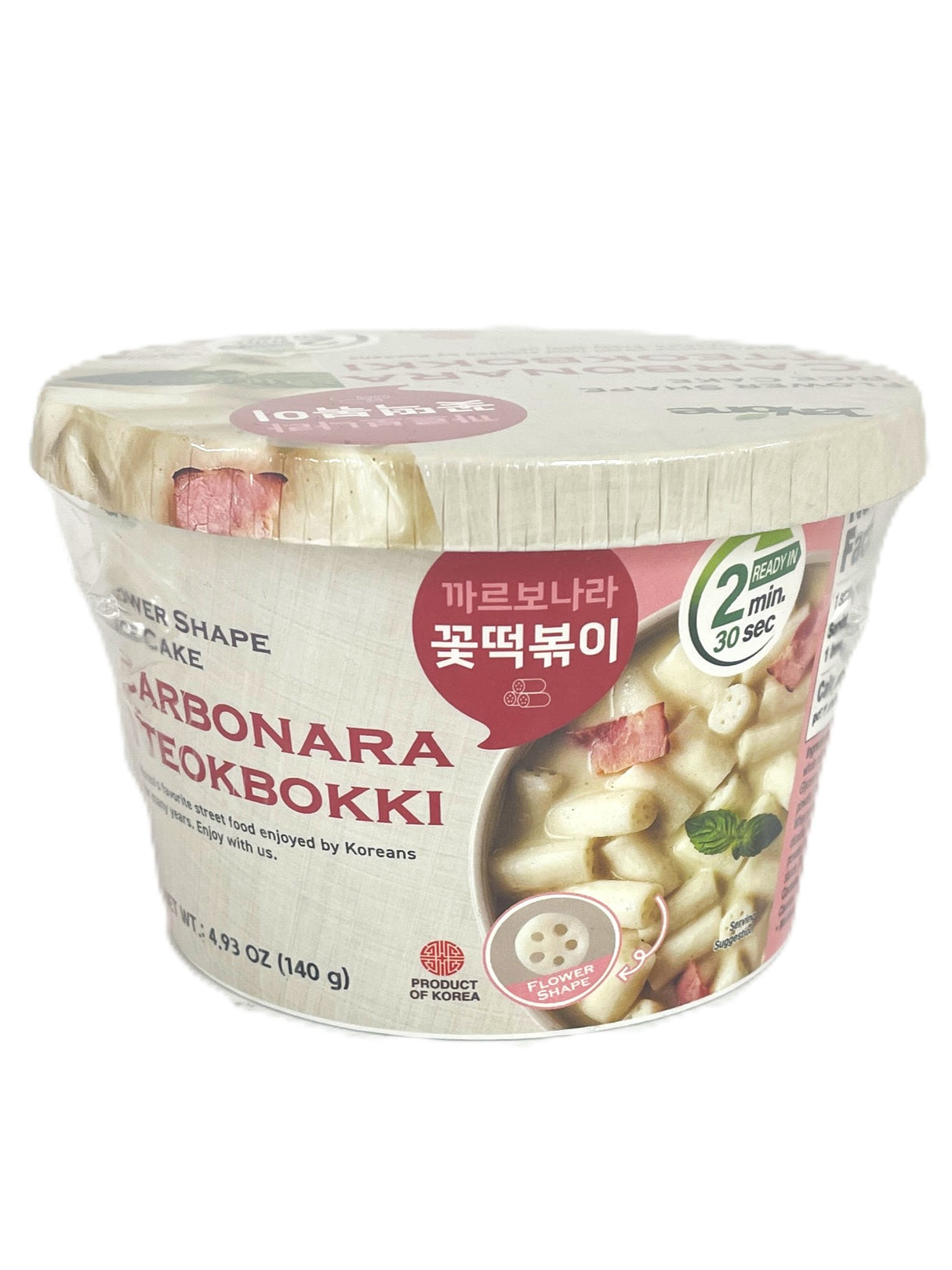 JAYONE FLOWER SHAPED TTEOKBOKKI BOWL - CARBONARA (4.93oz)