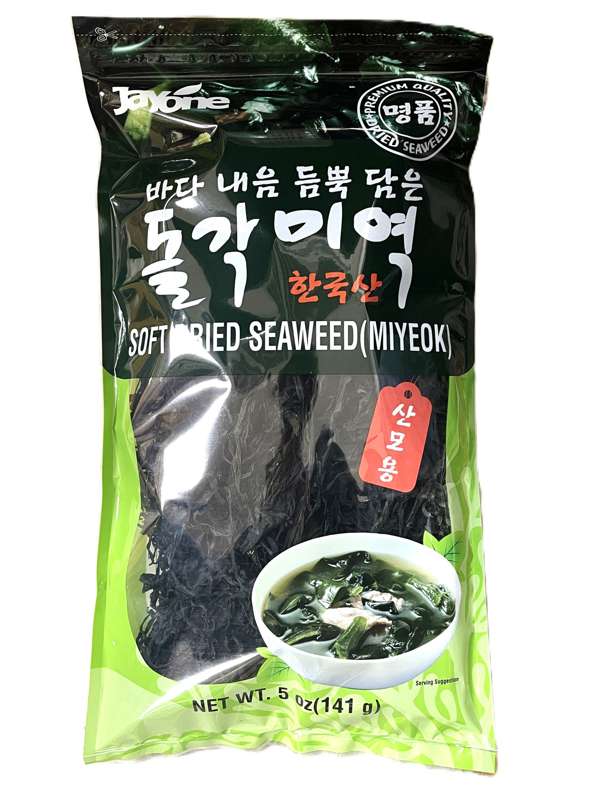 JAYONE SOFT DRIED SEAWEED (5oz)