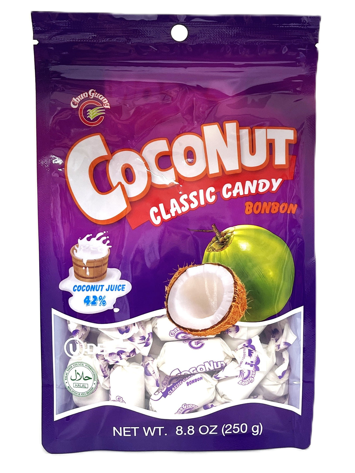 CHUN GUANG COCONUT CLASSIC CANDY (8.8oz)
